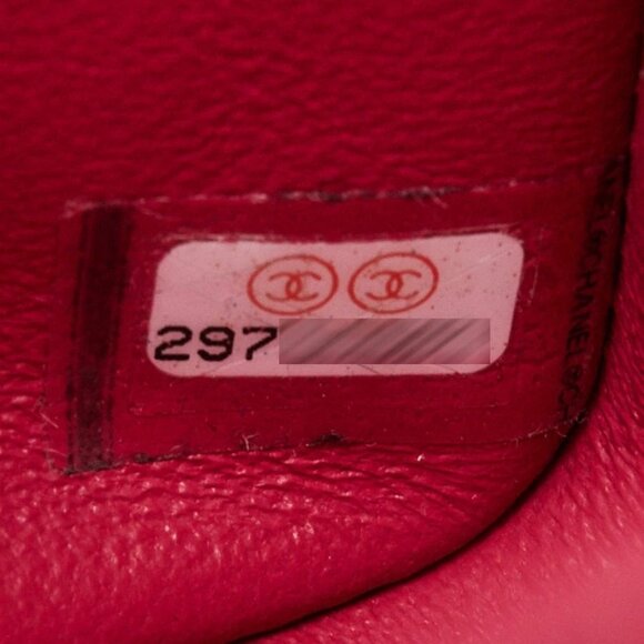 Chanel Pink Chevron Quilted Lambskin Leather Classic Mini Rectangular Bag - Picture 10 of 10